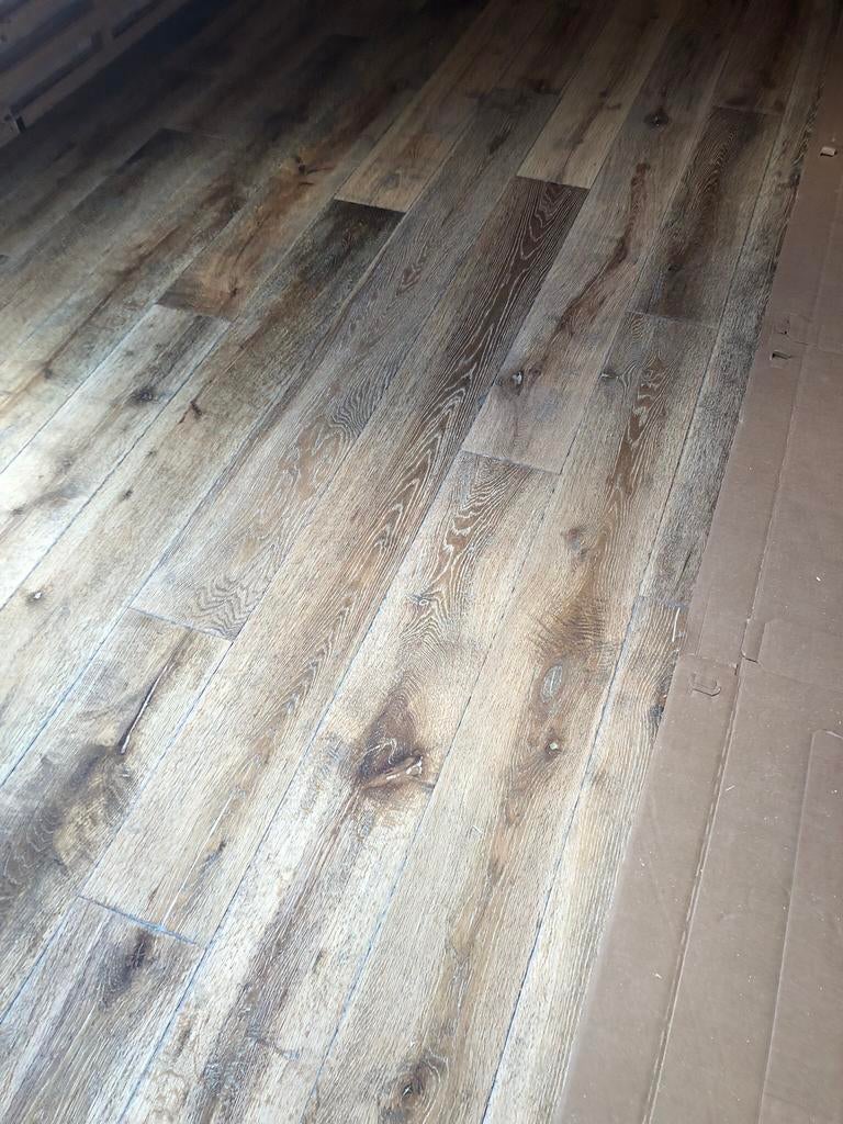 Parket Farm Antique, Doe-het-zelf en Bouw, 5 tot 10 m², Zo goed als nieuw, Hout, 150 cm of meer