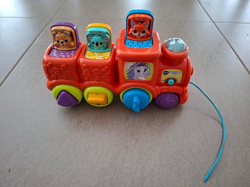 Dierenvriendjes trein vtech, Ophalen, Zo goed als nieuw