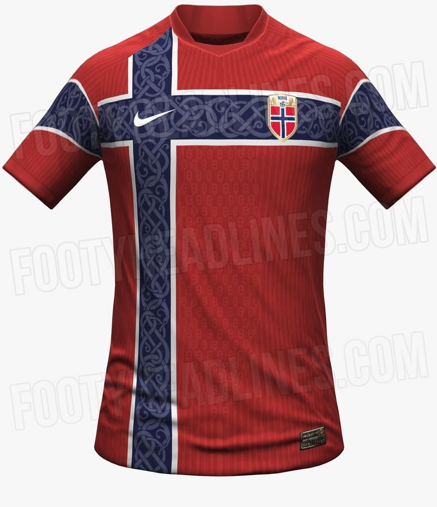 Noorwegen Haaland Voetbalshirt Origineel WorldCup Nieuw 2026, Sport en Fitness, Voetbal, Verzenden