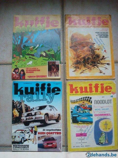 Oude strips van kuifje, Ophalen of Verzenden, Gelezen
