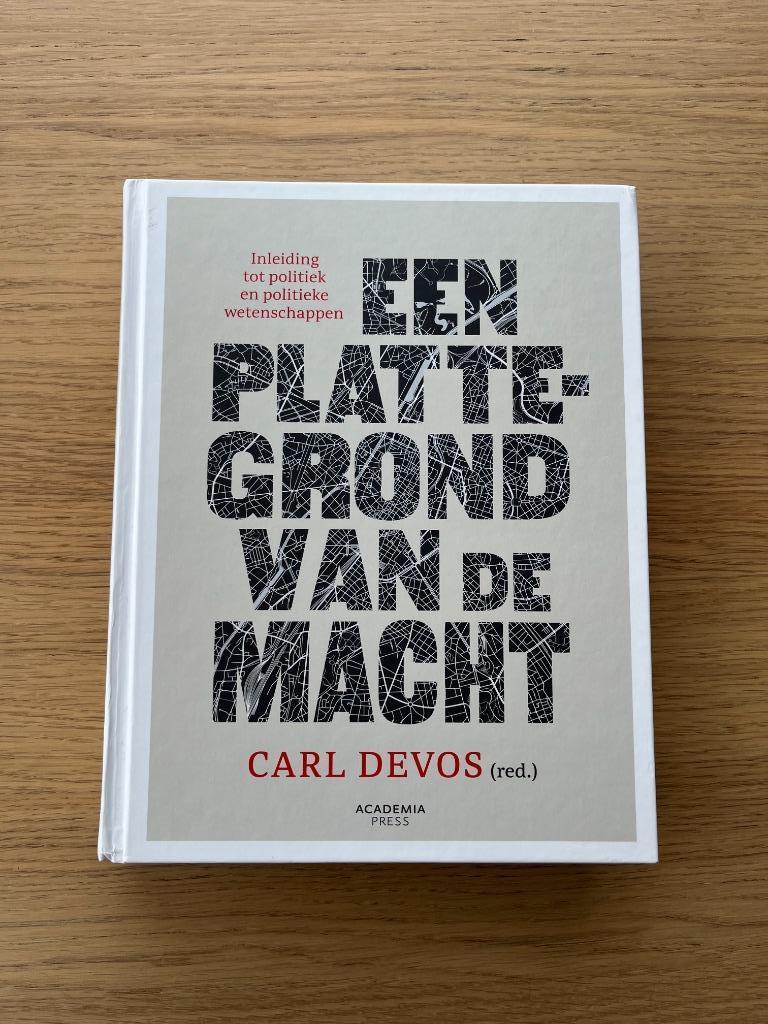 Een plattegrond van de macht, Boeken, Studieboeken en Cursussen, Ophalen of Verzenden, Gelezen, Hoger Onderwijs