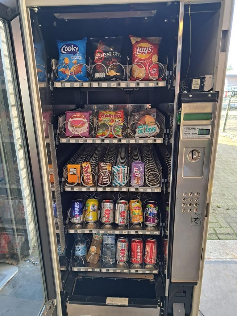 Fris / snack automaat gekoeld, Enlèvement