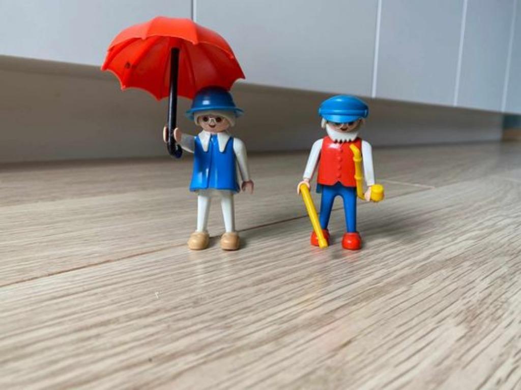 Playmobil Papy et Mamie Numéro 3598, Enlèvement ou Envoi, Utilisé, Ensemble complet
