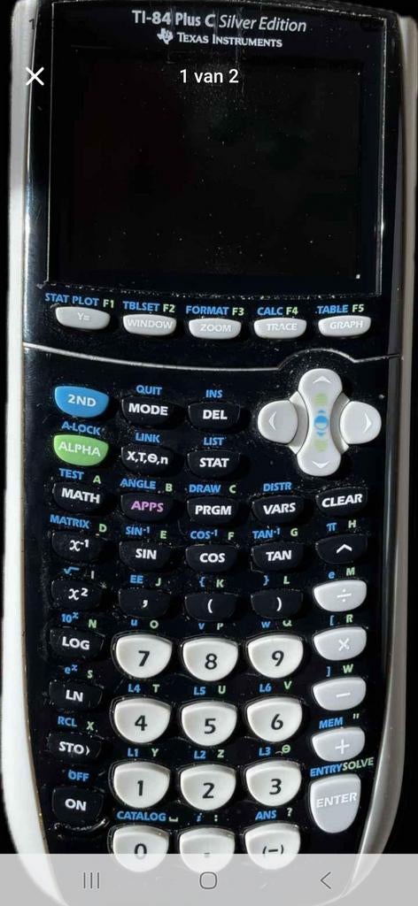 Rekenmachine TI-84 met kaft, Ophalen, Zo goed als nieuw