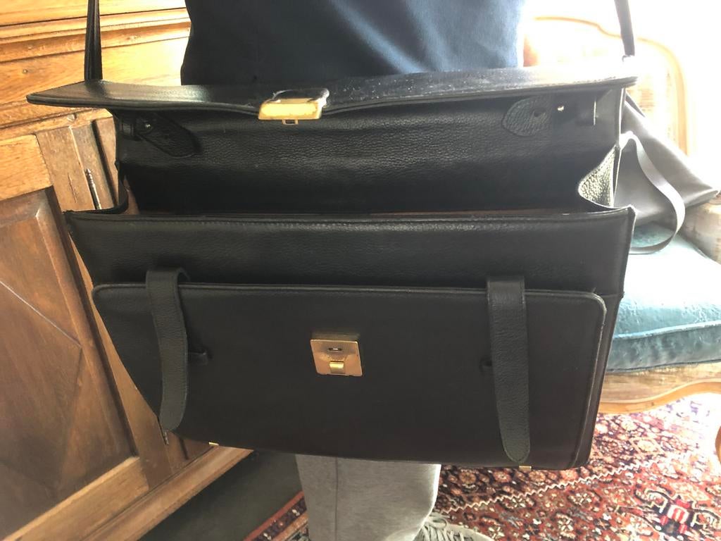 Samsonite aktetas zwart, Ophalen, Gebruikt