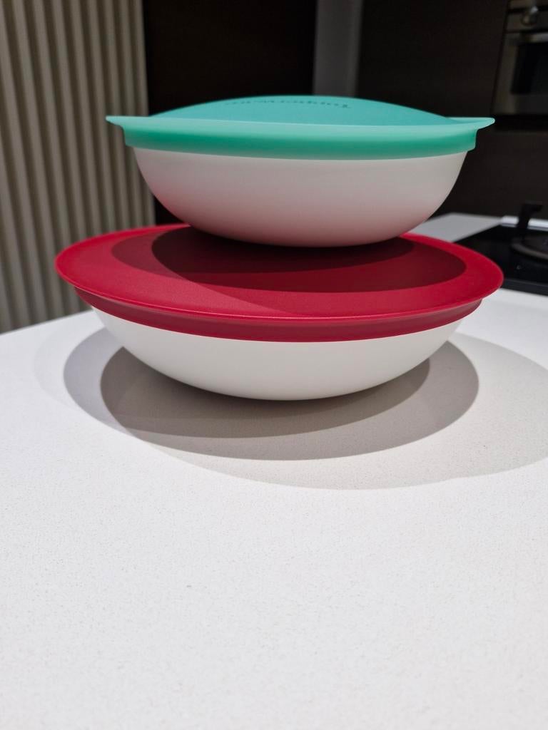 2 potten tupperware, Ophalen of Verzenden