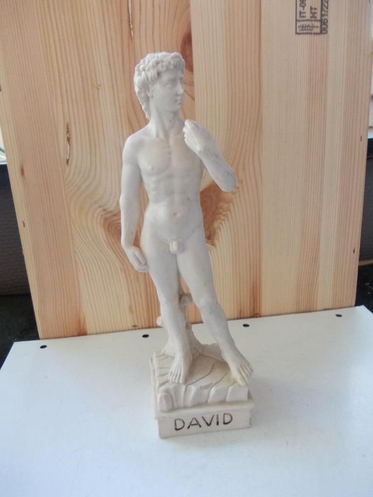 Sculptuur David Michelangelo, Ophalen of Verzenden, Gebruikt, Mens