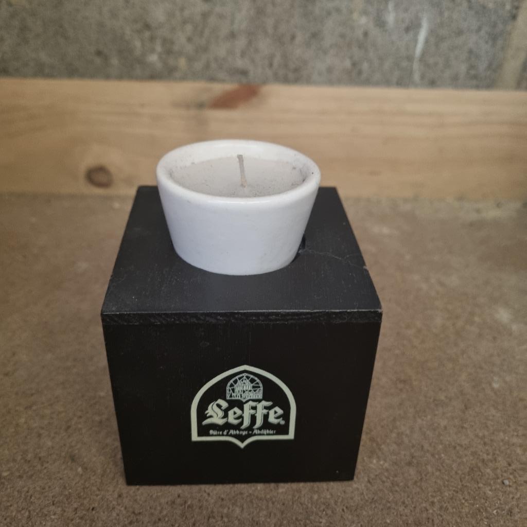 Porte bougie Leffe, Collections, Marques de bière, Enlèvement ou Envoi, Comme neuf, Autres types, Leffe