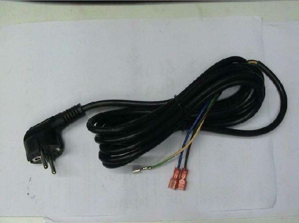 KN0056: 5x standaard 220V snoer 3G0.75 met rand-pen aarding, Enlèvement ou Envoi, Neuf