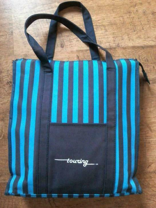 Vakantie strandtas, Handtassen en Accessoires, Tassen | Damestassen, Ophalen of Verzenden, Nieuw, Blauw, Shopper