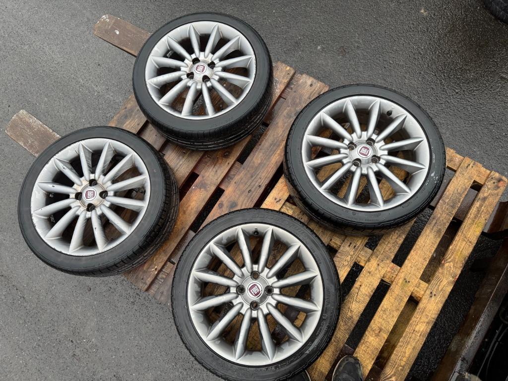 Roues alu Fiat Punto 17 pouces, Enlèvement, Utilisé, Fiat