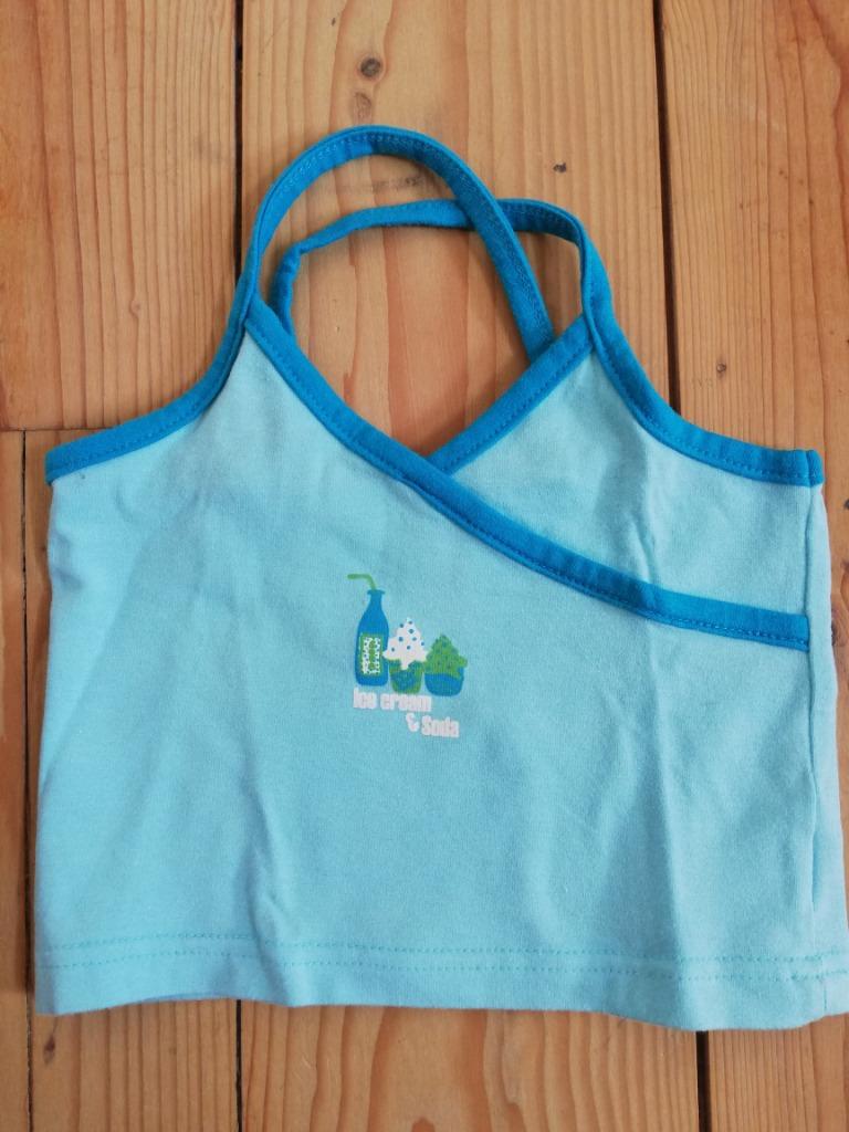 NIEUW kort topje - Folieke - 4 jaar - 104 - blauw, Kinderen en Baby's, Meisje, Nieuw, Ophalen of Verzenden, Shirt of Longsleeve