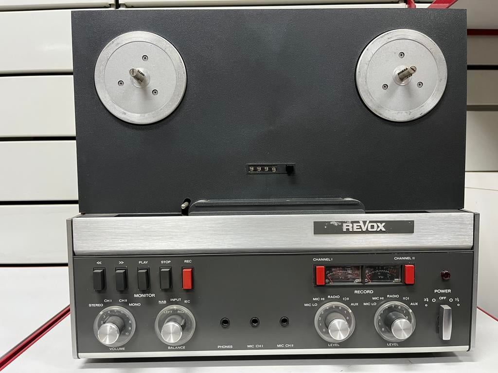 ReVox A77 Magnétophone à bandes - vintage - très bon état, TV, Hi-fi & Vidéo, Enregistreurs audio, Enlèvement, Magnétophone