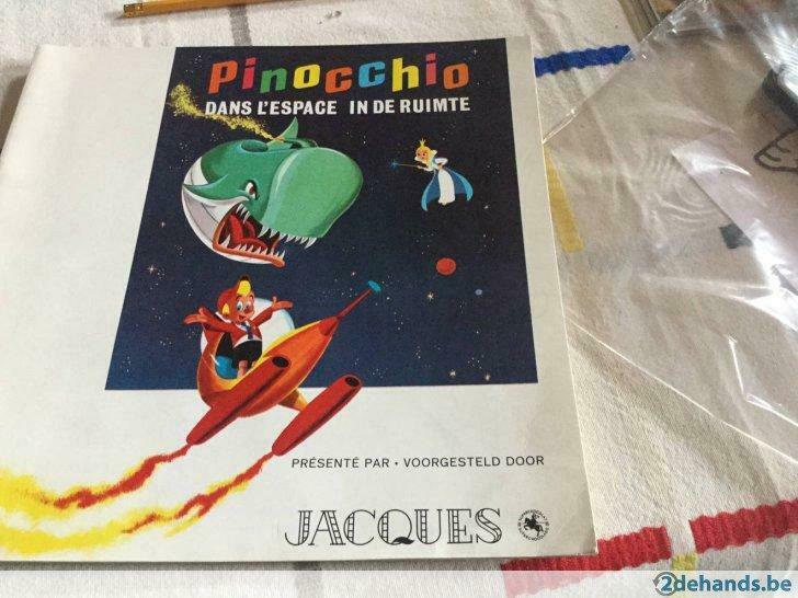 Chromo Jacques Pinocchio in de ruimte(*), Ophalen of Verzenden