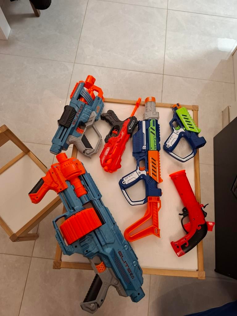 Kinder pistool, Enlèvement ou Envoi