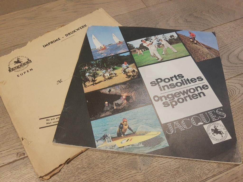 Plakboek Jacques: ongewone sporten, Ophalen of Verzenden, Zo goed als nieuw