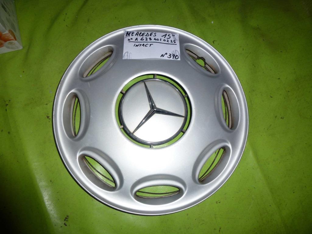 Mercedes 15" wieldop (nr. 370) 1 st perfect, 14 inch, Gebruikt, Velg(en), Ophalen of Verzenden