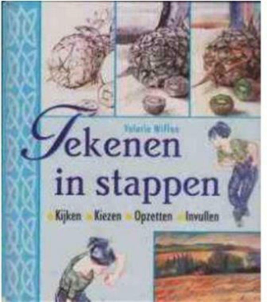 Tekenen in stappen, Valerie Wiffen, Boeken, Ophalen of Verzenden, Gelezen, Tekenen en Schilderen