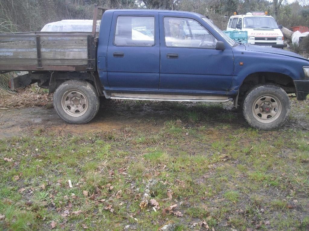 Toyota Hilux 4wd met dubbel cabine 5 zitplaatsen uit 1996, Achat, Boîte manuelle, Particulier, 4x4
