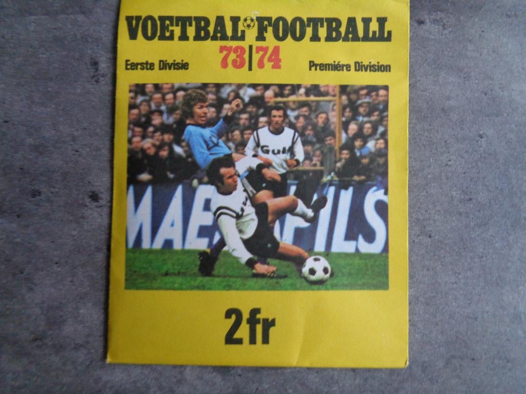 GESLOTEN ZAKJES SEALED Vanderhout Football 1973/74 10x !!, Hobby en Vrije tijd, Stickers en Plaatjes, Nieuw, Verzenden