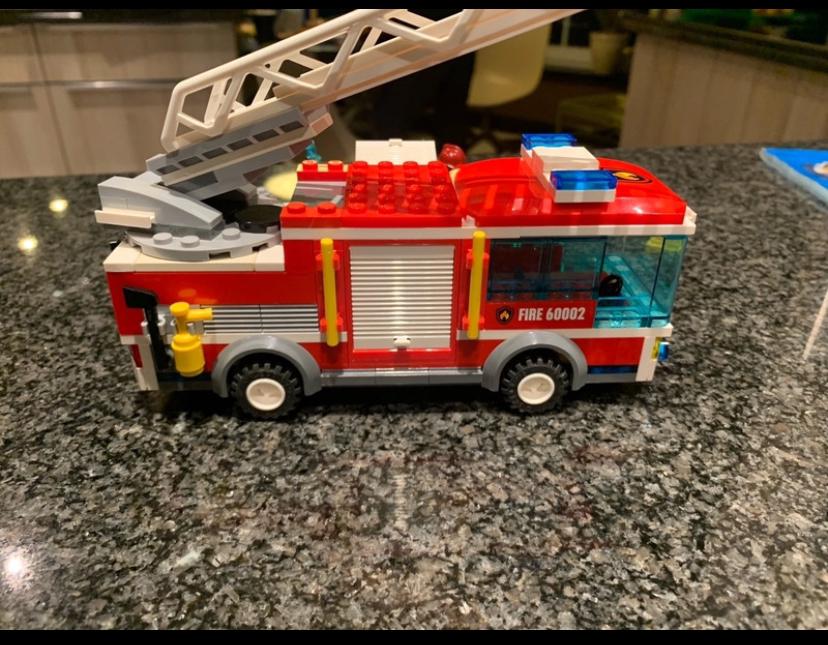 Brandweerwagen nr 60002 Lego, Ophalen of Verzenden, Lego