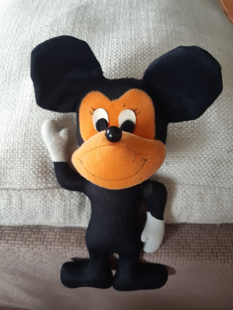 Vintage Micky Mouse pop '50's -60's, Verzamelen, Disney, Ophalen of Verzenden, Mickey Mouse, Gebruikt, Knuffel