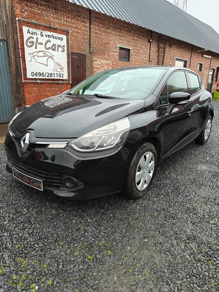 renault clio Benzine, Auto's, Voorwielaandrijving, Stof, Zwart, Zwart