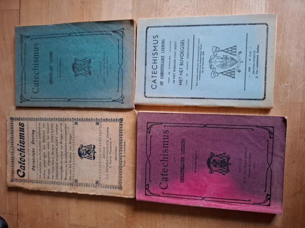 4 catechismus, Boeken, Godsdienst en Theologie, Ophalen of Verzenden, Gelezen, Christendom | Katholiek