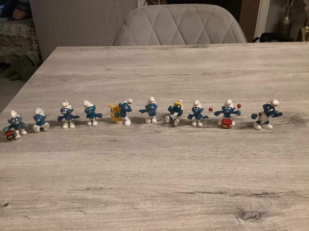 De Smurfen verschillende characters reeks 2 (6 cm), Ophalen of Verzenden, Gebruikt