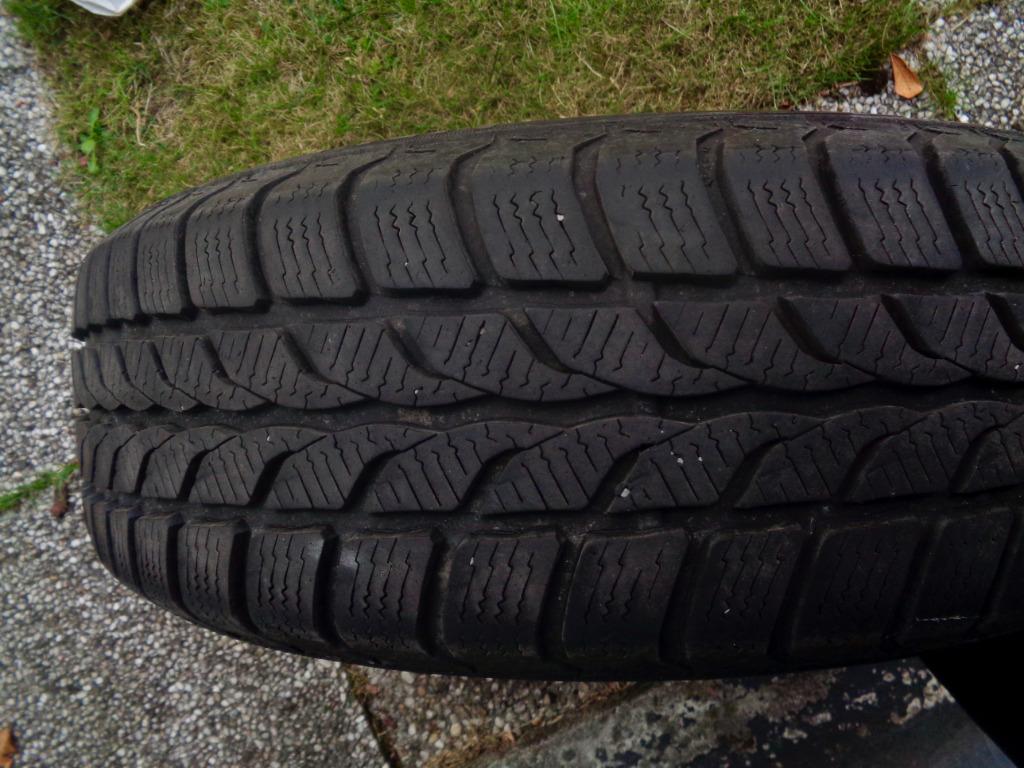 winterbanden 195/65R15, Ophalen, Gebruikt, Banden en Velgen, Winterbanden