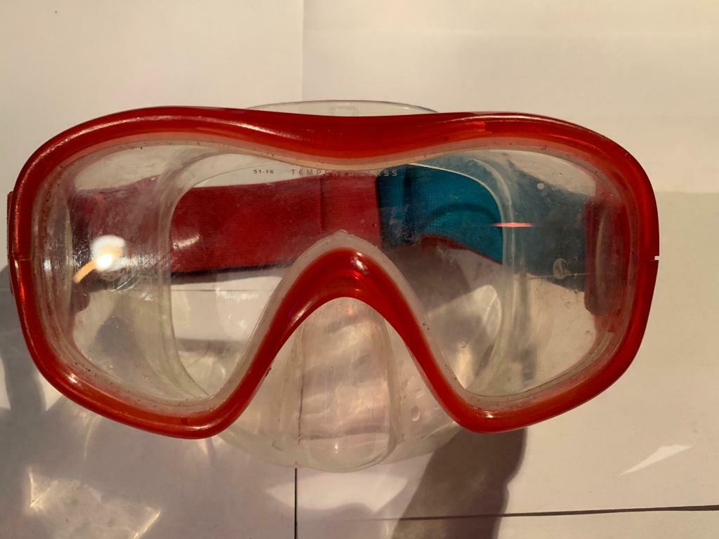 Decathlon duikmasker maat L als nieuw, Watersport en Boten, Duiken, Zo goed als nieuw, Duikbril of Snorkel