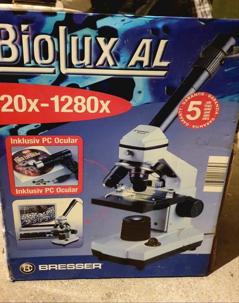 Bresser Biolux AL 20x-1280x Microscoop, Enlèvement ou Envoi