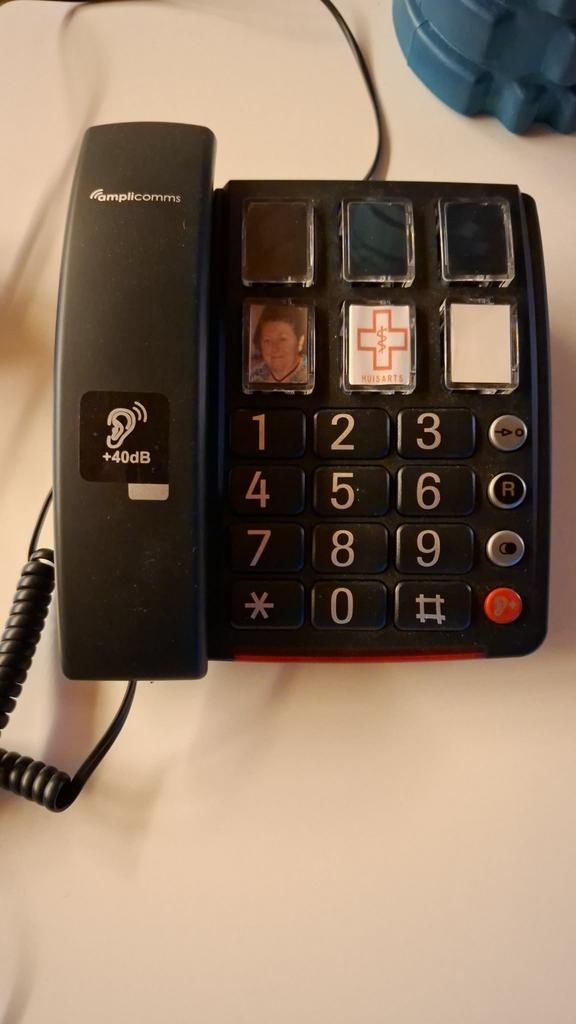 Telefoon met fototoetsen, Telecommunicatie, Ophalen of Verzenden, Gebruikt, Bakeliet