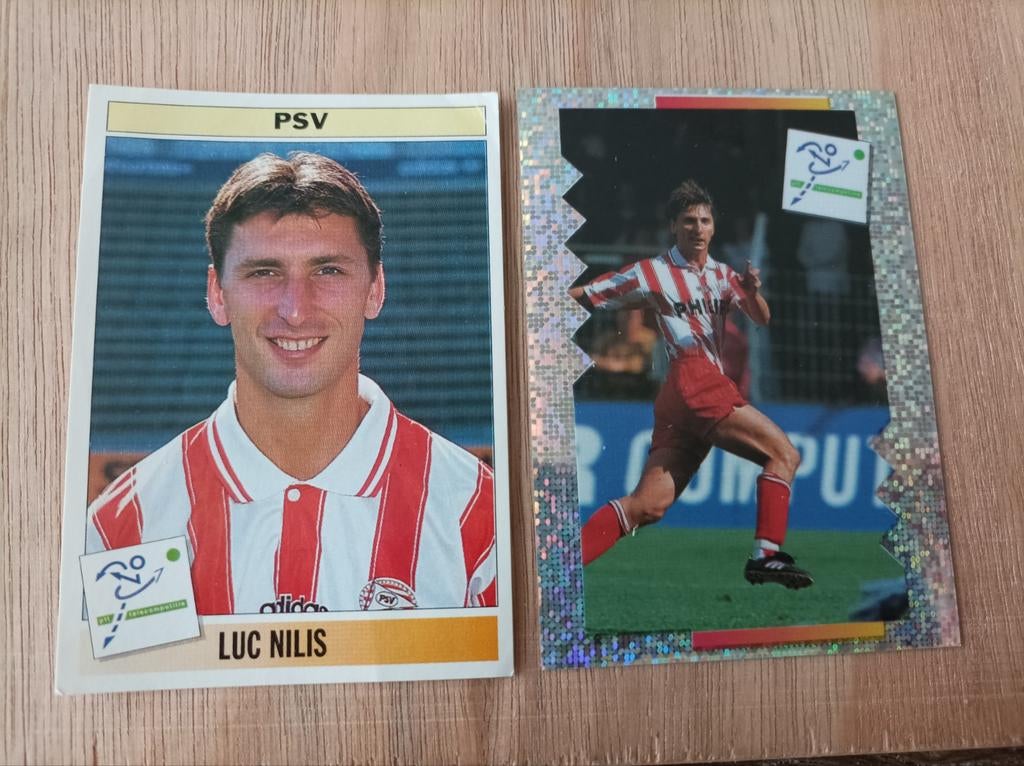 Panini eredivisie 95 , Luc Nilis nr 75 en 90, Enlèvement ou Envoi, Comme neuf