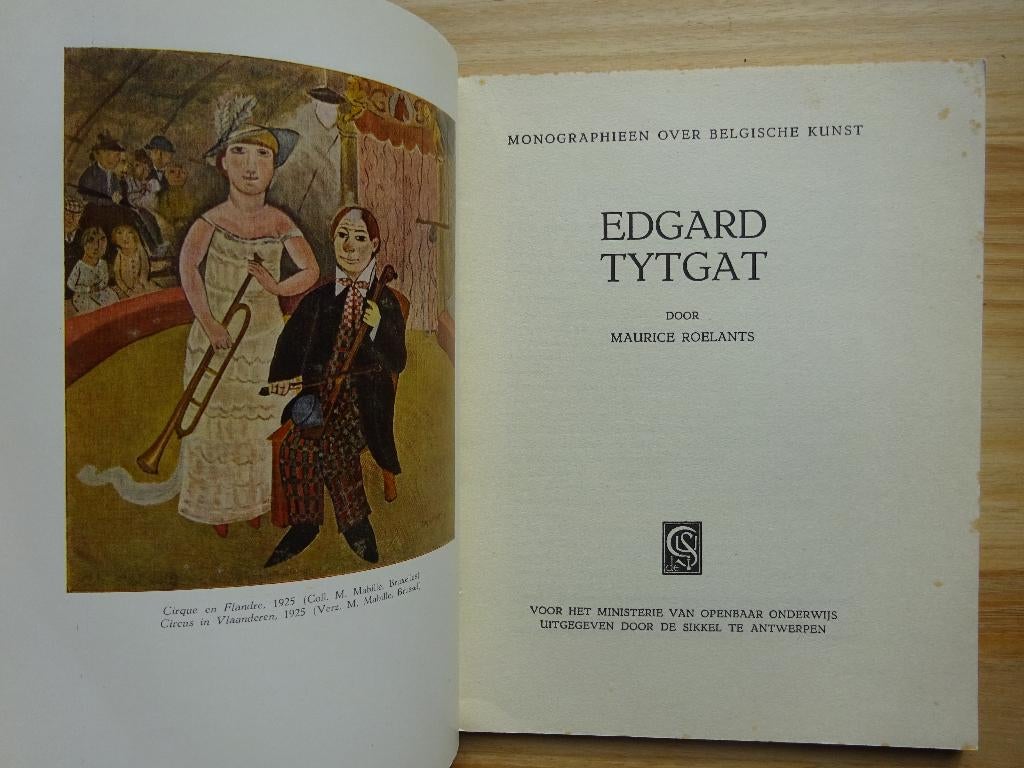 Edgard Tytgat, 1948 monografie, Boeken, Ophalen of Verzenden, Gelezen, Schilder- en Tekenkunst