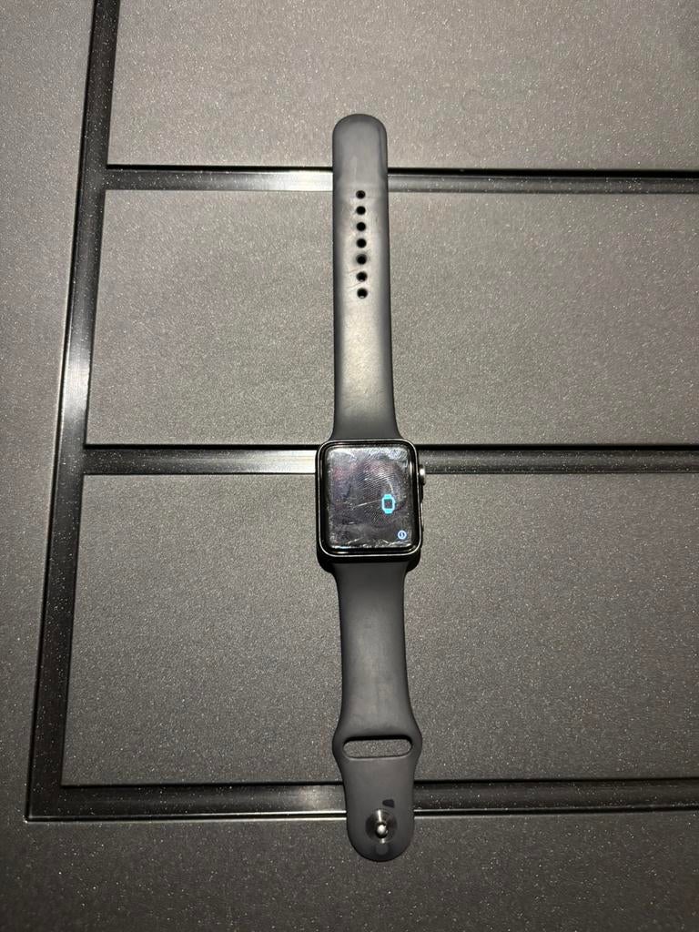 Apple watch series 3  42mm alu., Ophalen, Gebruikt, Blauw, IOS