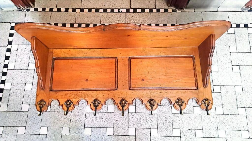 Porte manteau en bois. Demeyer Jacques. Très bon état., Enlèvement, Comme neuf, Bois