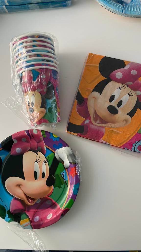 Feestset van Mini Mouse - Disney, Ophalen of Verzenden, Zo goed als nieuw
