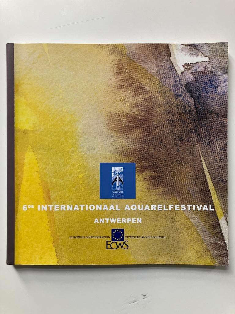 6de Internationaal Aquarelfestival Antwerpen, Boeken, Ophalen of Verzenden