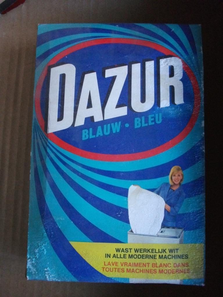 Vintage verpakking Klokzeep en Dazur, Ophalen of Verzenden, Gebruikt, Verpakking