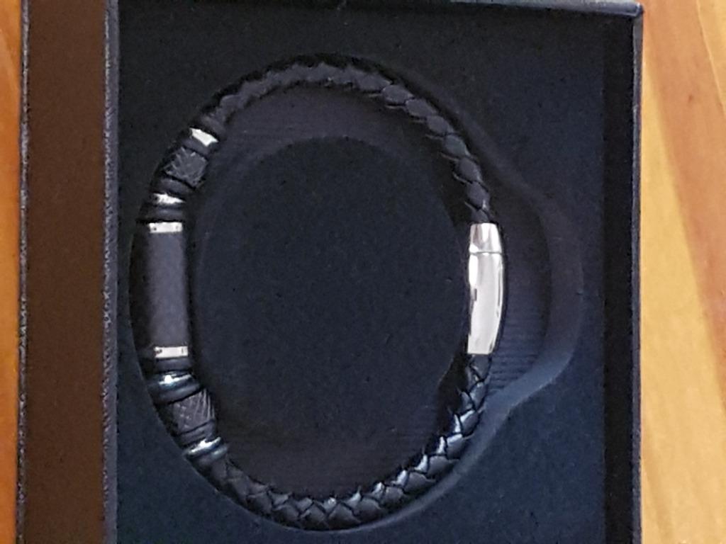 Armband, Verzenden, Zo goed als nieuw, Leer