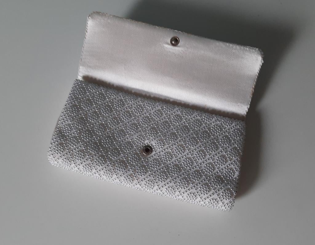 Portefeuille, Enlèvement ou Envoi, Utilisé, Blanc