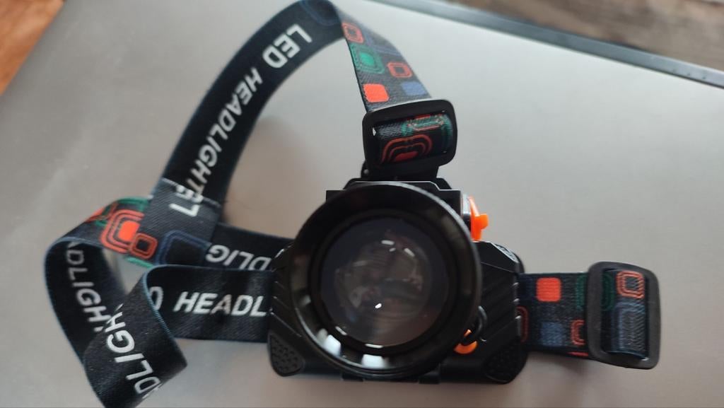 Oplaadbare LED-koplamp 1500 lm, Ophalen of Verzenden, Nieuw