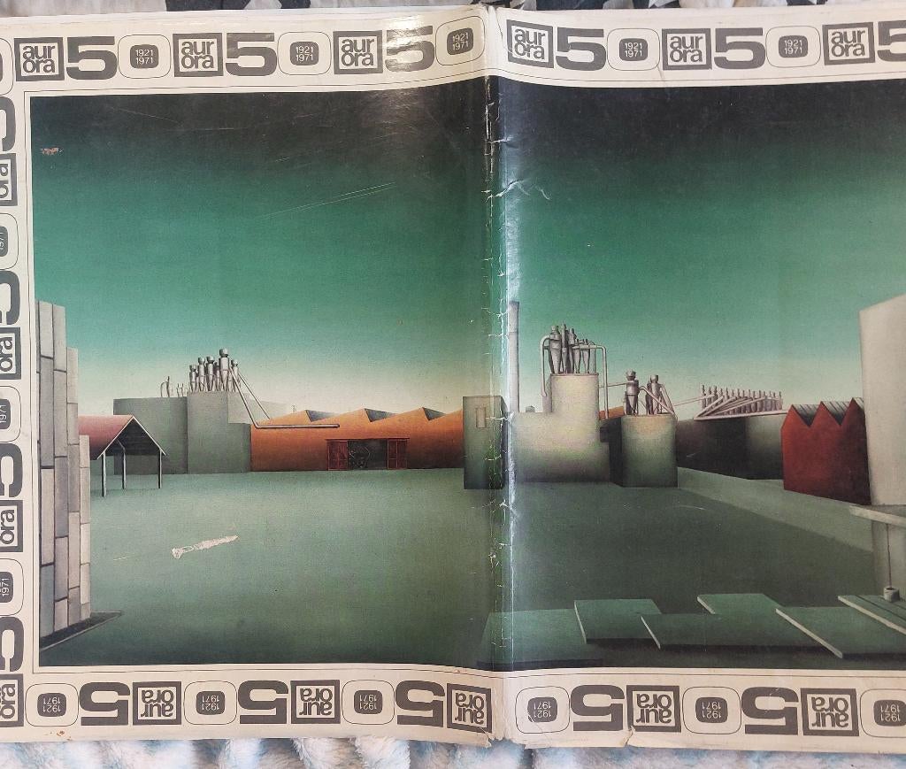 Jubileum uitgave 50 jaar AURORA 1971 Izegem België, Verzenden, Gebruikt