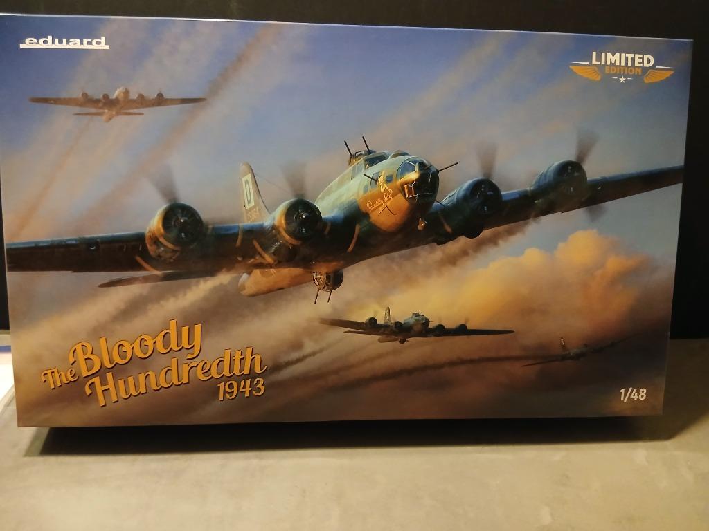 Eduard (11183): Boeing B-17F Flying Fortress om 1:48, Overige merken, Nieuw, Ophalen of Verzenden, Groter dan 1:72