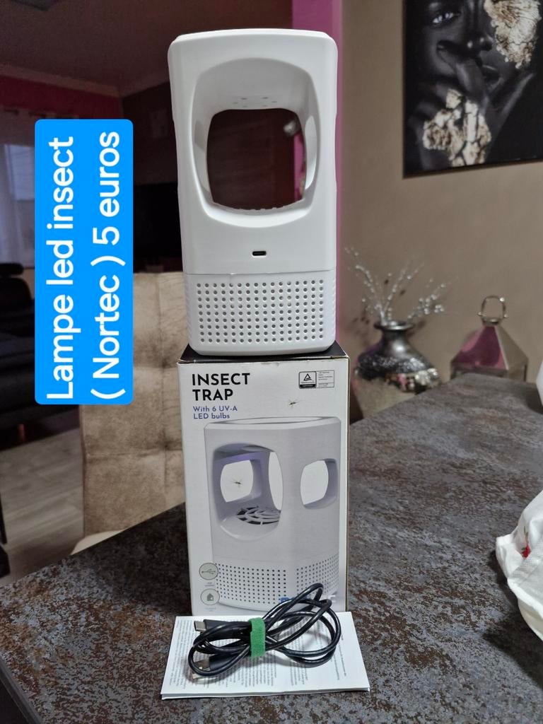 Lampe led  pour tuer insect, Maison & Meubles, Enlèvement ou Envoi, Comme neuf
