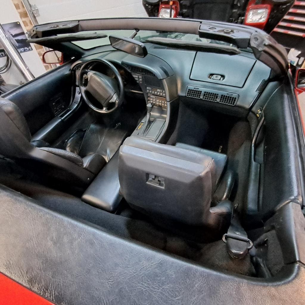 Corvette C4 Cabrio 1991 60000 miles, foto 9