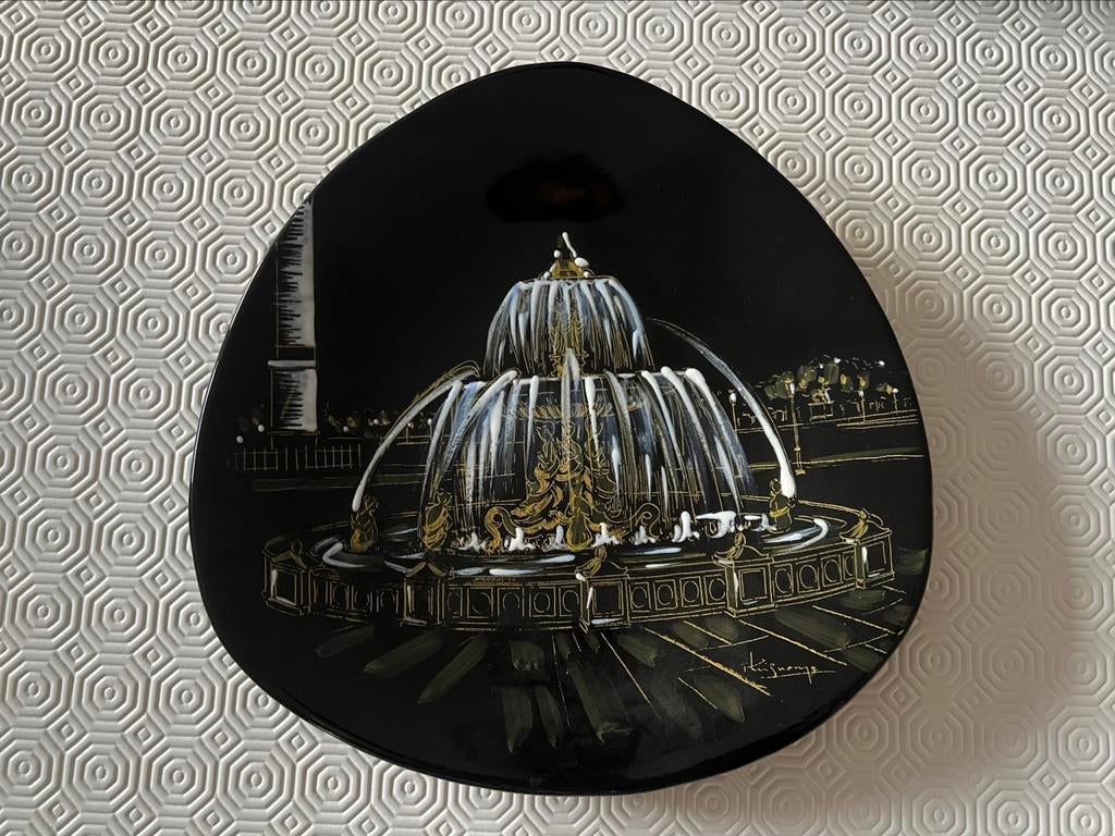 assiette emaux de longwy la concorde, Enlèvement ou Envoi