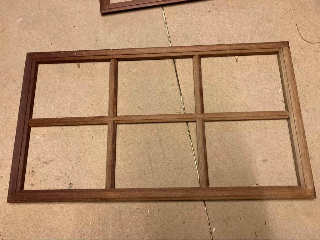 Croisillons en bois pour fenêtre, Ophalen, Gebruikt, Hout, Overige typen
