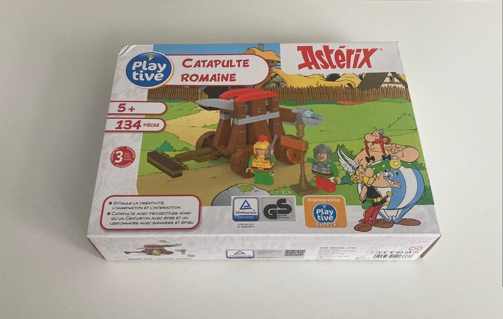 Het Romeinse katapult  (Asterix) - bouwspel, Ophalen of Verzenden, Asterix en Obelix